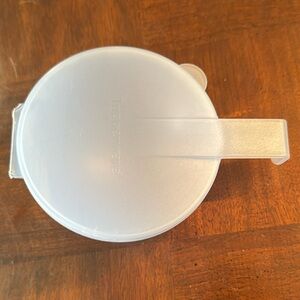 Tupperware Forget Me Not Onion Tomato Keeper Light Blue Food Saver